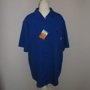 Men's Columbia OMNI-WICK S/S Shirt Size XXL/TGL NWT-$65.00.